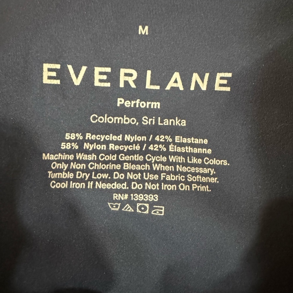 Everlane Blue Perform Leggings - Picture 3 of 3
